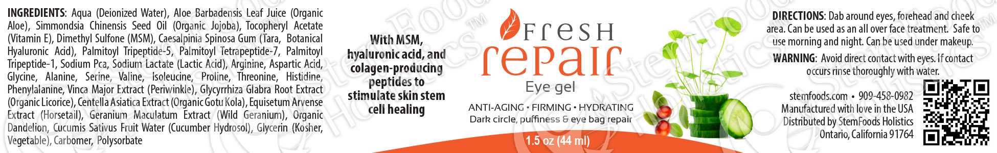 FreshRepair label